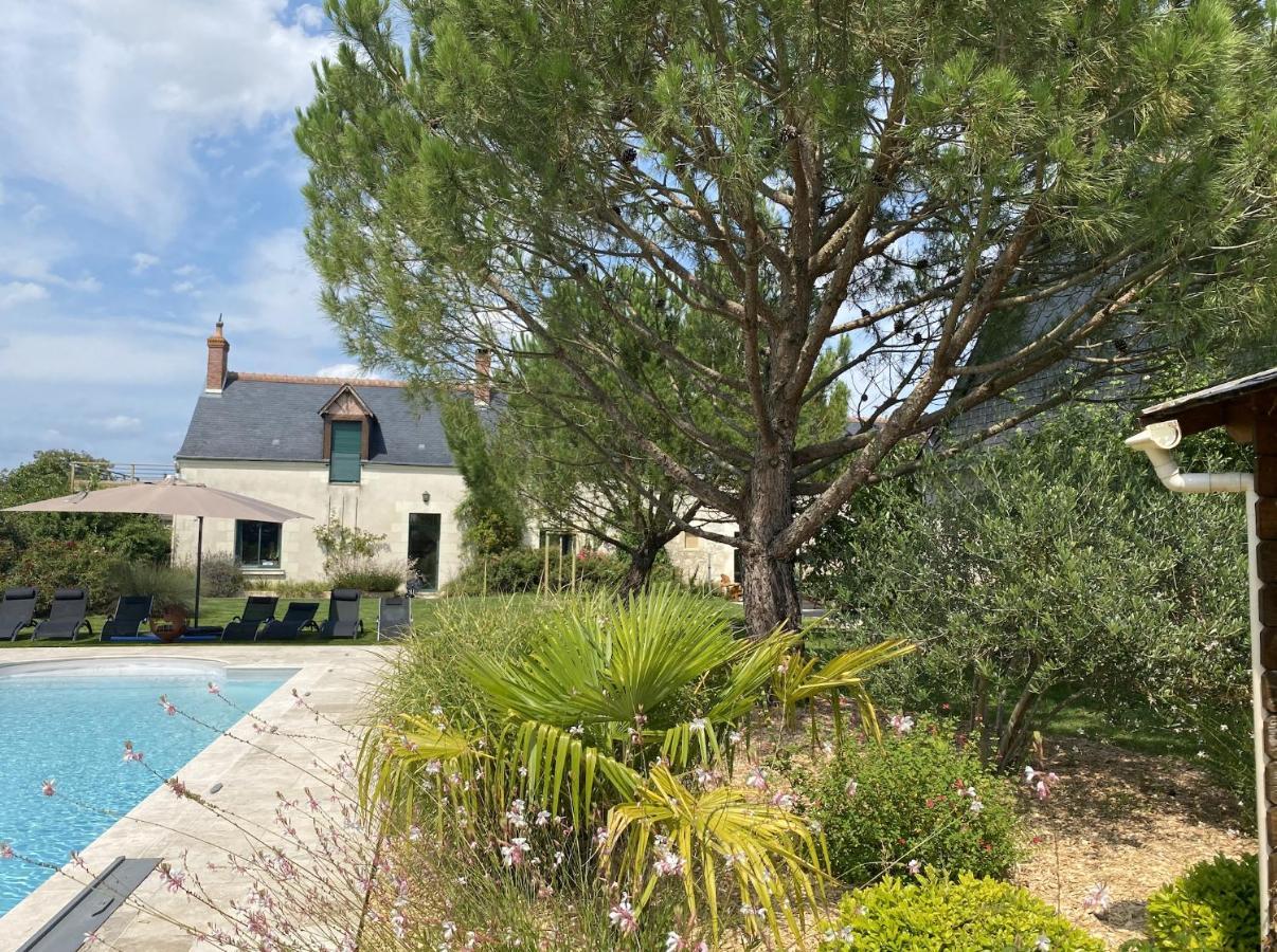 Bed and Breakfast Ferme De L'Ereau Louans Esterno foto